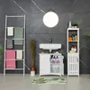 Relaxdays skříňka pod umyvadlo se 2 dvířky, VxŠxH: 60 x 60 Náhled obrázku produktu 3