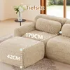 Canapé moelleux « Boneless Cloud » avec 2 poufs, canapé-lit Voir les images du produit 6
