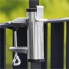 Sonnenschirmhalter für Balkongeländer 25-38mm aus Aluminium Produktbild-Vorschau 1