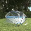 Vidaxl Schwimmbaddach um 376 x 188 cm PVC Anteprima dell’immagine prodotto 1