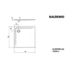Kaldewei 385800013711 DW SUPERPLAN Mod.1858-1, 1000 x 1000, Produktbild-Vorschau 2