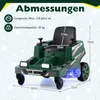 COSTWAY Auto elettrica per bambini, tagliaerba elettrico da Anteprima dell’immagine prodotto 3