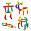 Coloré tuyaux blocs de construction jouets enfants Voir les images du produit 5