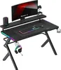 huzaro Hero 5.0 | RGB LED Gaming Schreibtisch Computertisch Produktbild-Vorschau 1