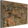 Leinwandbild dschungel-affen 100x70 cm Feeby braun wandbild Produktbild-Vorschau 1