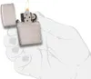 ZIPPO Feuerzeug 60000804 Chrome brushed Chrom gebürstet Produktbild-Vorschau 12