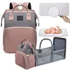 Baby Wickelrucksack mit Babybett - Große Wickeltasche Produktbild-Vorschau 11