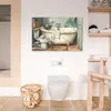 MuchoWow® - Leinwandbilder - Vintage - Badewanne - Produktbild-Vorschau 6
