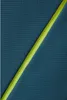 A close-up view of a blue fabric with a bright green cord running diagonally across it. Produktbild-Vorschau