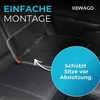 Kewago Kindersitzunterlage Auto Sitzschoner - 2 Stück Produktbild-Vorschau 5