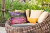 MuchoWow® Outdoor Kissen - Gemälde - Ölfarbe - Blumen - Produktbild-Vorschau 3