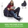 Green Bean® Sitzsack mit Rückenlehne "Cozy" 80x70x90cm - Produktbild-Vorschau 4