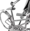 A close-up view of a metal figurine of a bicycle. Náhľad obrázku produktu