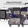 DEUBA® Set de 3x Valises Rigides M, L, XL - Bagage Cabine, Voir les images du produit 3