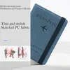 ASKSA ReisepasshueLle, Kunstleder SchutzhueLle Reisepass Produktbild-Vorschau 3