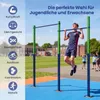COSTWAY Turnreck Outdoor, dvojitá hrazda, odolná Náhled obrázku produktu 4