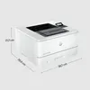 HP LaserJet Pro 4002dn Czerń i biel Drukarka, Tylko Podgląd zdjęcia produktu 4