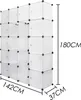 Yakimz Kleiderschrank Regalsystem DIY Regal Stabil Produktbild-Vorschau 2
