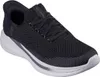 A black Skechers athletic shoe is shown against a white background. Anteprima dell’immagine prodotto