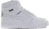 A studio shot of a white Puma high-top sneaker. Anteprima dell’immagine prodotto