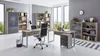 Büromöbel-Set TABOR PRO 7 in Eiche Sonoma / anthrazit Produktbild-Vorschau 1