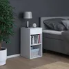 Noční stolek Vicco Dany Bílá 35 x 65 cm, Model 36635 Náhled obrázku produktu 4
