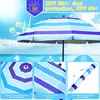 Jopassy Strandschirm Sonnenschirm 210 cm - mit Tasche - Produktbild-Vorschau 4