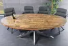 riess-ambiente Esstisch BARRACUDA 220cm braun silber Produktbild-Vorschau 3