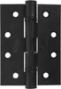 Zawias drzwiowy 102x76x3mm czarny matowy (ZHS43PCB) Podgląd zdjęcia produktu 1