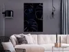 Italienischer Leinwand Leinwandbild - Galactic Monstera (1 Produktbild-Vorschau 2