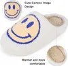 ASKSA Hausschuhe Smiley Damen Herren Winter Warme Plüsch Produktbild-Vorschau 4