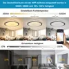 36W WIFI LED Deckenleuchte 40cm, RGB Kristall Deckenlampe Produktbild-Vorschau 7