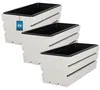 KOTARBAU® 3er Set Blumenkasten für Balkon 40x18x15cm Produktbild-Vorschau 1