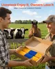 VEVOR Kratzbürste, 2-Wege-Viehbürste mit Halterung, 43x10 Produktbild-Vorschau 6