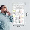 3 Monatskalender 2027 Wandkalender mit Notizfeld Tagesliste Produktbild-Vorschau 3