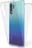 A clear phone case is shown with a smartphone inside, highlighting the phone's gradient color. Anteprima dell’immagine prodotto