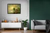 MuchoWow® Gerahmtes Poster Gemälde - Ölfarbe - Haus - Natur Produktbild-Vorschau 6