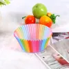 100 bunte Cupcake-Förmchen, Papierbackförmchen für Produktbild-Vorschau 4