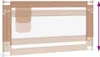 A bed rail is shown horizontally against a white background. Voir les images du produit