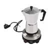 6 šálků kávy Elektrický mini vařič s horkou deskou Espresso Náhled obrázku produktu 6