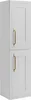 RODAN | Hochschrank 136 cm Weiß Matt - Exklusives Design - Produktbild-Vorschau 1