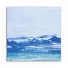 DEQORI Hybrid Leinwand Bild 50x50 cm 'Winterseelandschaft' Produktbild-Vorschau 2