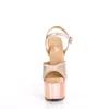 ADORE-709HM Damen Sandale von Pleaser, Roségold EU 35, US 5 Produktbild-Vorschau 2