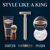 King C. Gillette Rasierhobel für Männer, Metall, Silber Produktbild-Vorschau 7
