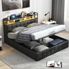 Čalouněná postel UnboxG 160x200cm s nabíjecím konektorem Náhled obrázku produktu 10