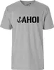 Huuraa Herren T-Shirt Ahoi Anker Seemannsgruß 3XL Sport Produktbild-Vorschau 2