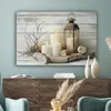 Leinwand Bilder 120x80 cm - Natur - Kerzen - Weiß, Produktbild-Vorschau 4