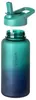 Trinkflasche 1L Sport Flasche Wasserflasche BPA frei grün Produktbild-Vorschau 6