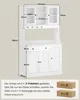 KIMENICH Küchenschrank mit LED und Steckdose, Sideboard mit Produktbild-Vorschau 7
