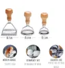 Three pasta cutters of different sizes are shown at the top, with close-up images and text describing features at the bottom. Produktbild-Vorschau